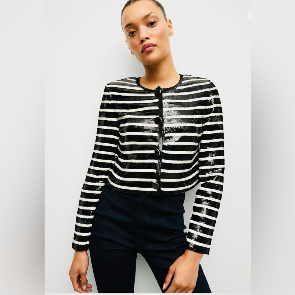 Veronica Beard Mickey Sequin Jacket